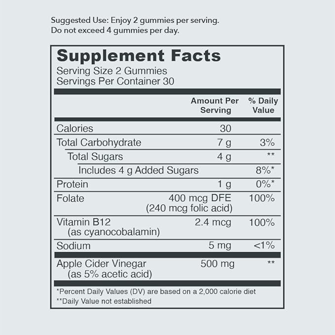 Vital Proteins, Gummies Apple Cider Vinegar, 60 Count - Image 5
