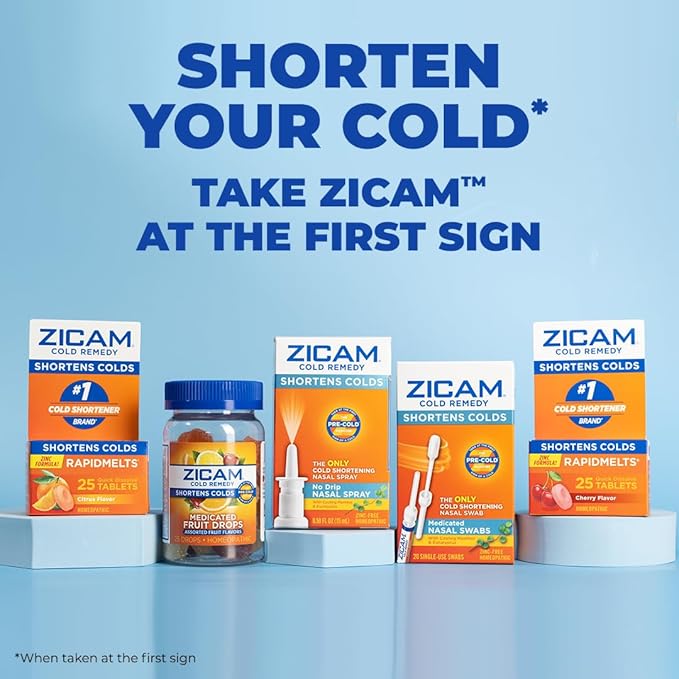 Zicam Cold Remedy Zinc Medicated Fruit Drops - Image 6