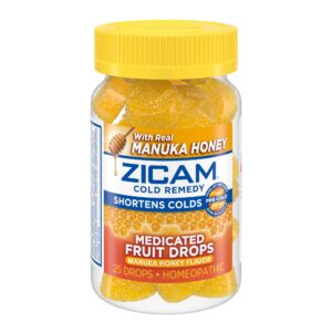 Zicam Cold Remedy Zinc Medicated Fruit Drops
