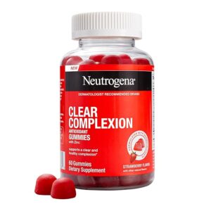 Neutrogena Clear Complexion Antioxidant Gummies with Zinc