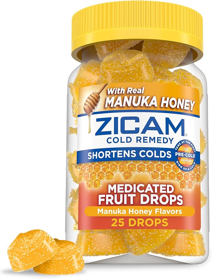 Zicam Cold Remedy Zinc Medicated Fruit Drops - Image 7