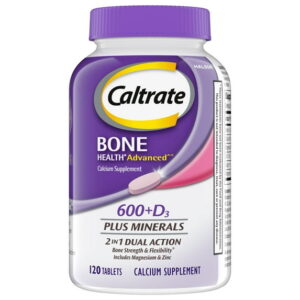 Caltrate 600+D3 Plus Minerals - 120 Tablets